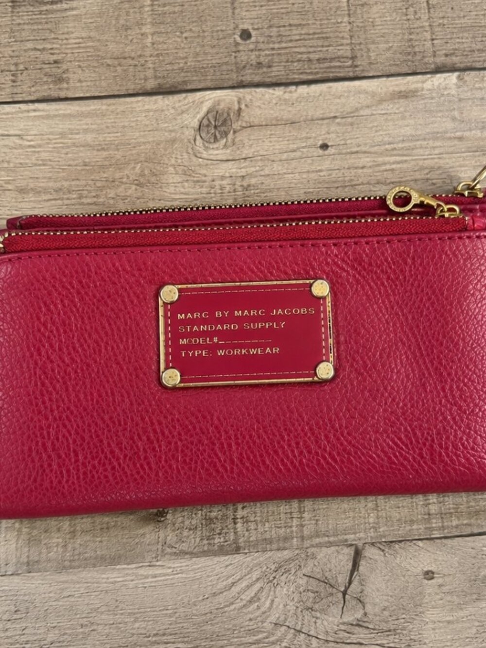 Marc Jacobs Marc by Marc Jacobs Workwear Leather Wallet